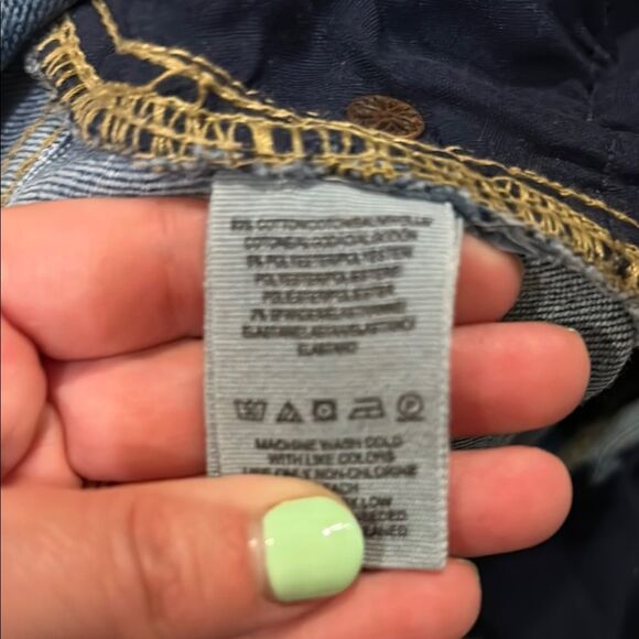 Free People We The Free Distressed Bottom Ankle Jeans - Picture 4 of 6